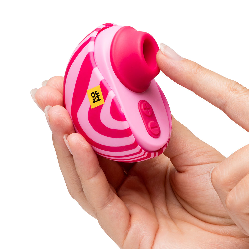 ROMP SPIN Travel Rechargeable Clitoral Stimulator - Pink