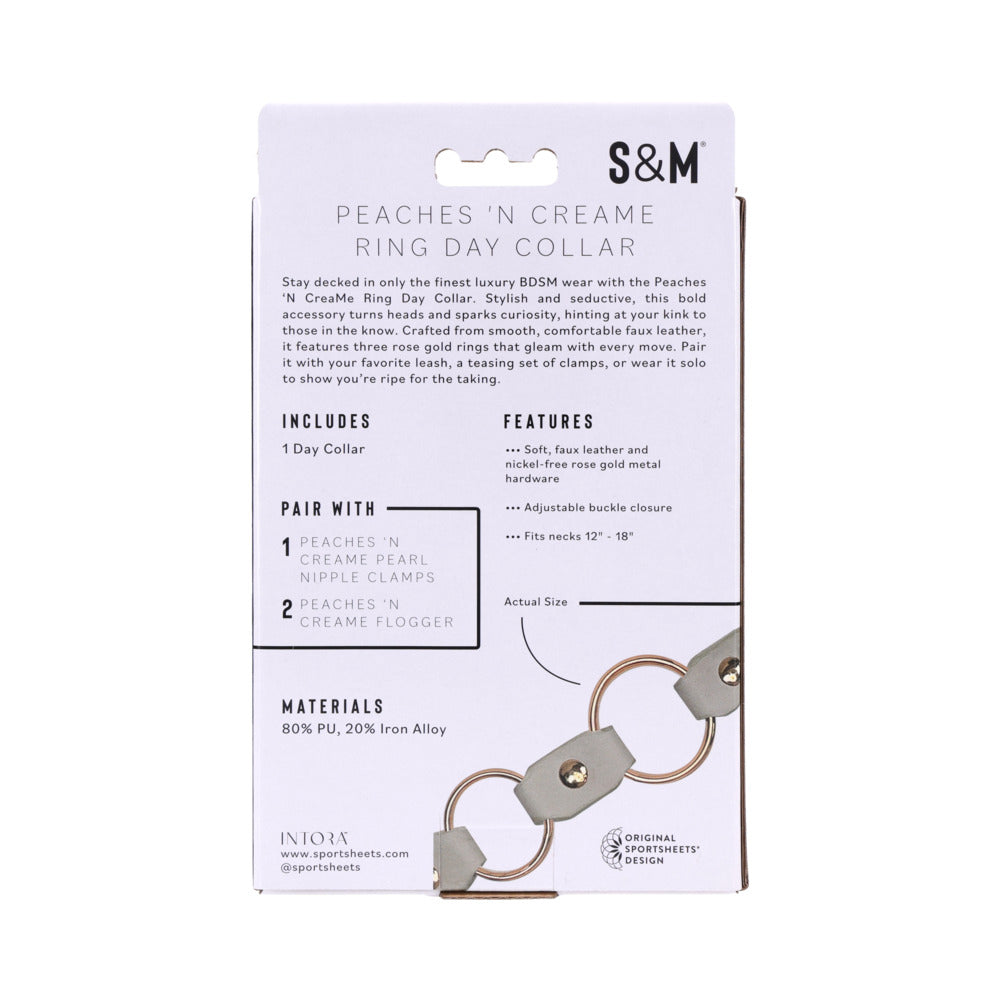 Peaches 'n CreaMe Ring Day Collar