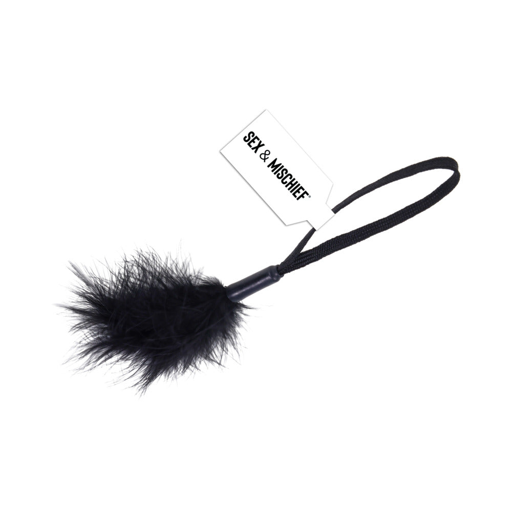 Wrist Feather Tickler-Black