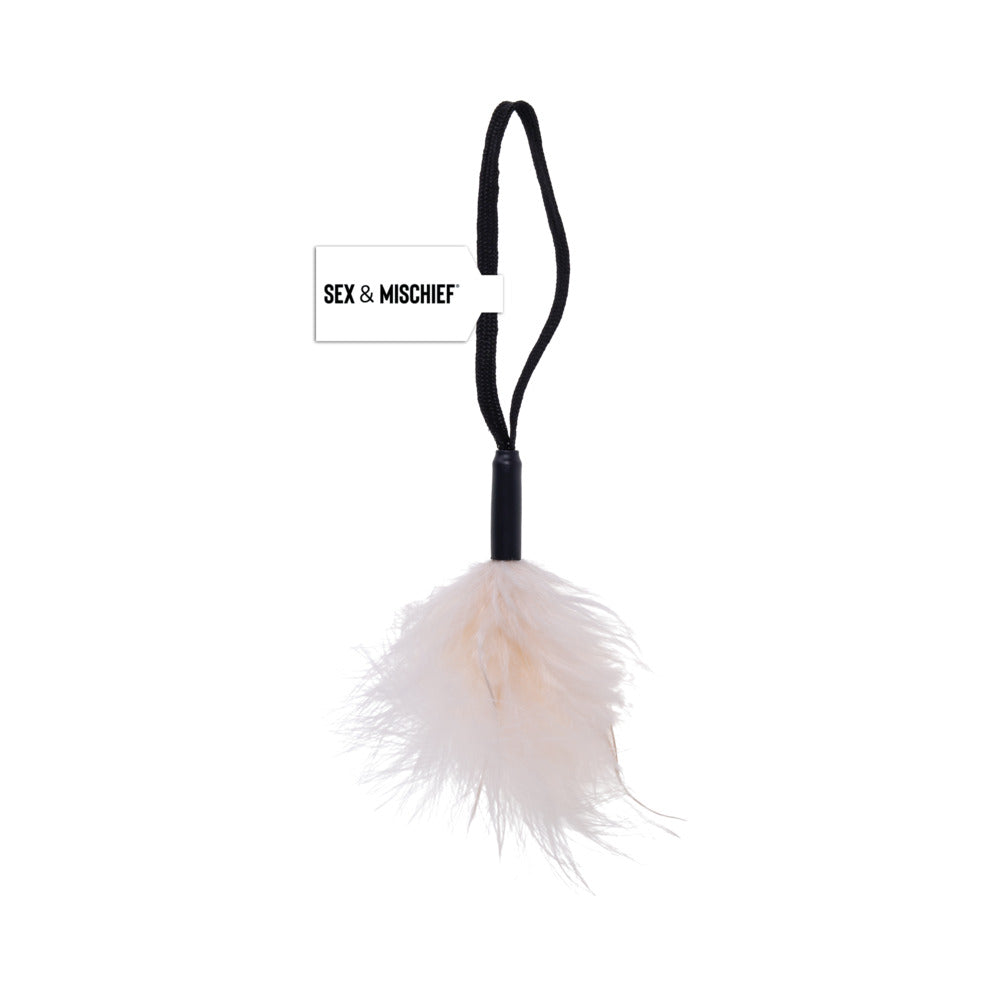 Wrist Feather Tickler-White