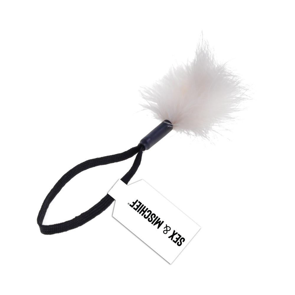 Wrist Feather Tickler-White
