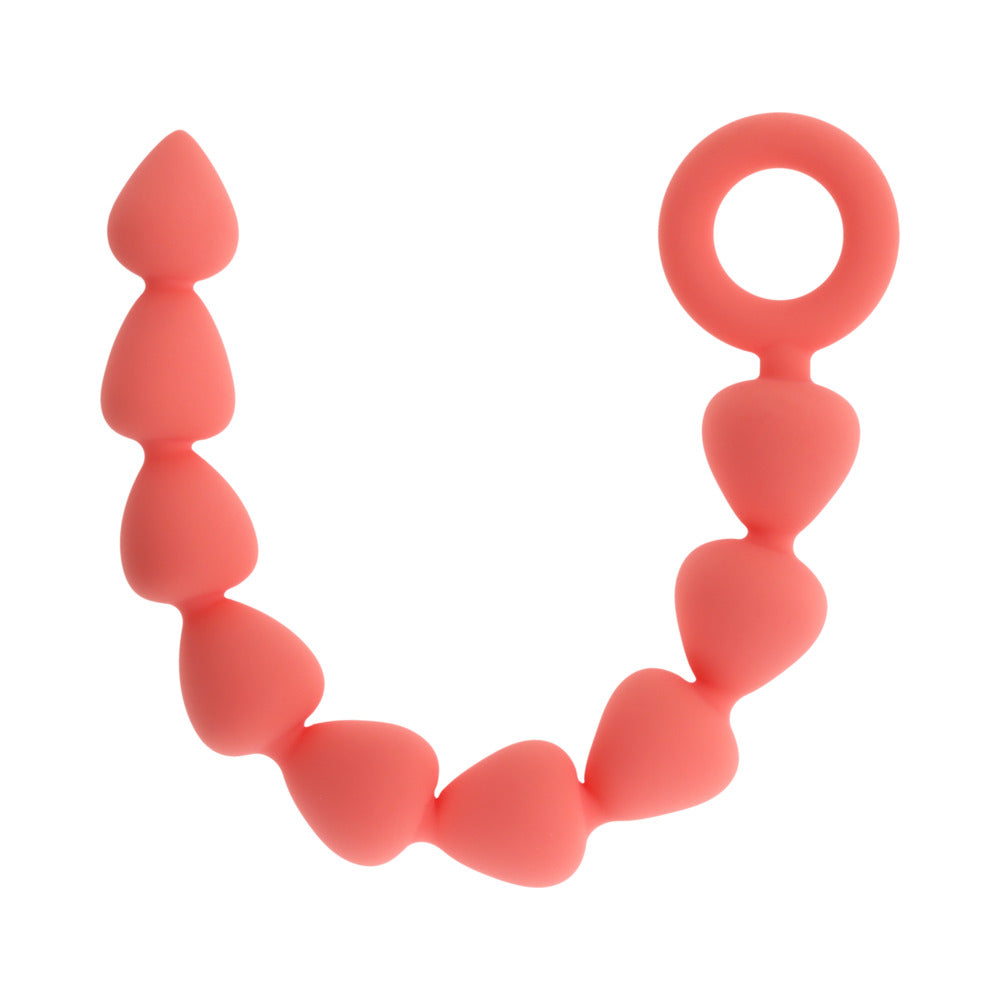 Sex & Mischief Peaches 'n CreaMe Silicone Anal Beads