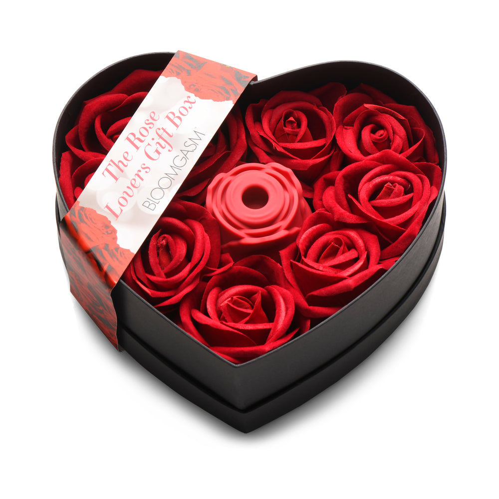 Inmi Bloomgasm The Enchanted 10X Rose Stimulator Lovers Gift Box - Red