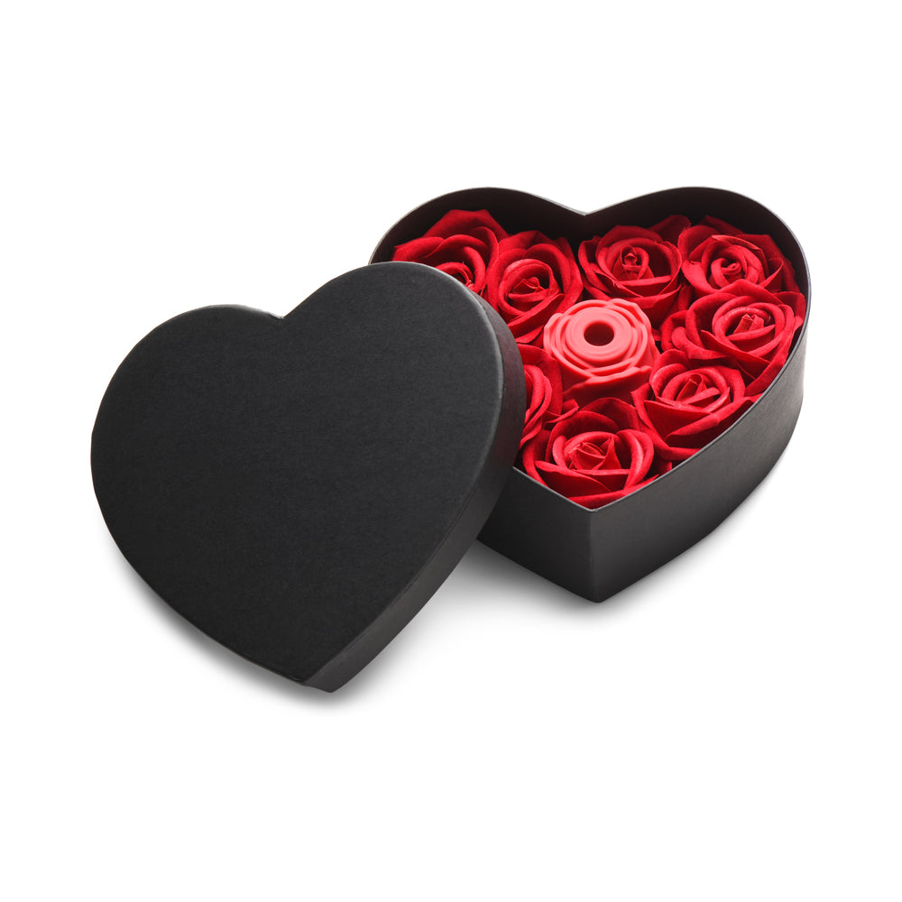 Inmi Bloomgasm The Enchanted 10X Rose Stimulator Lovers Gift Box - Red