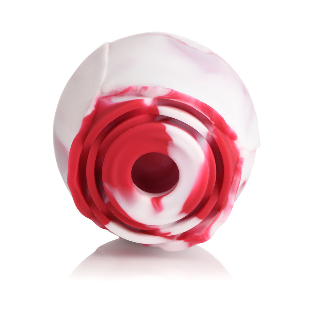 Bloomgasm Sucking Rose Heart Box-Red/White