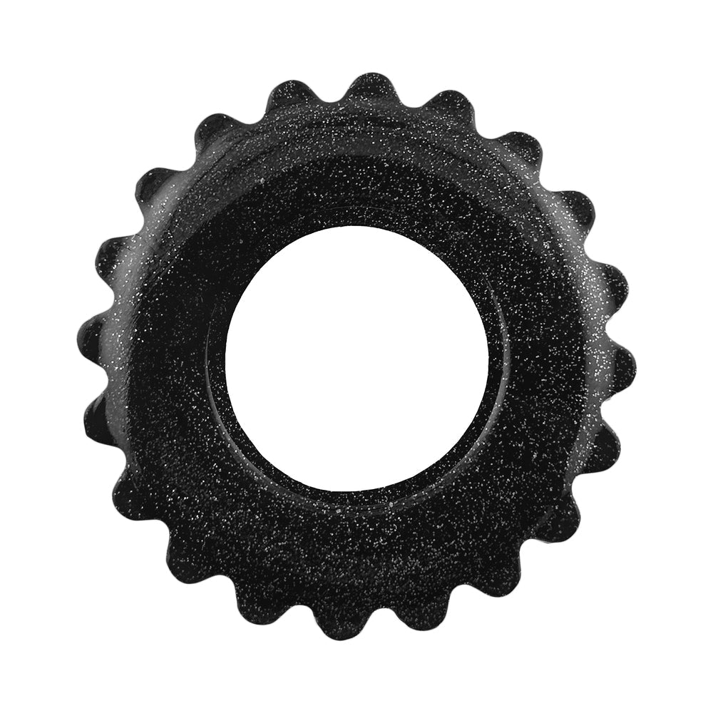 Oxballs Plushy Single Ring - Black Mica