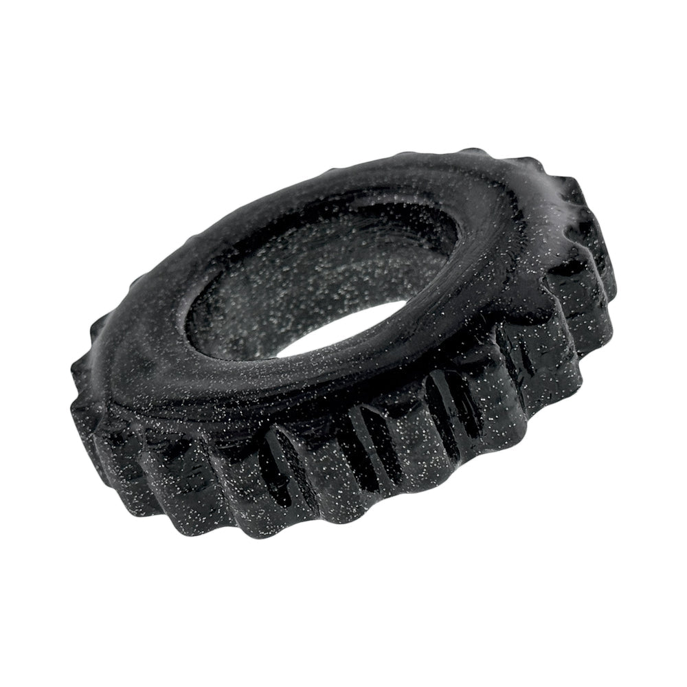 Oxballs Plushy Single Ring - Black Mica