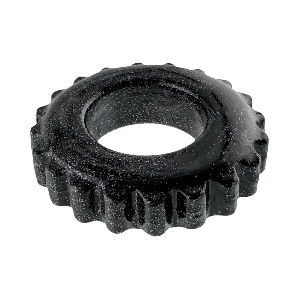 Oxballs Plushy Single Ring - Black Mica