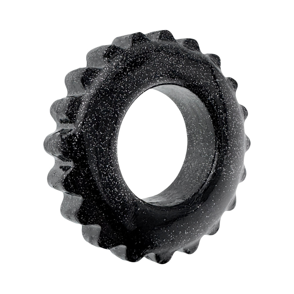 Oxballs Plushy Single Ring - Black Mica