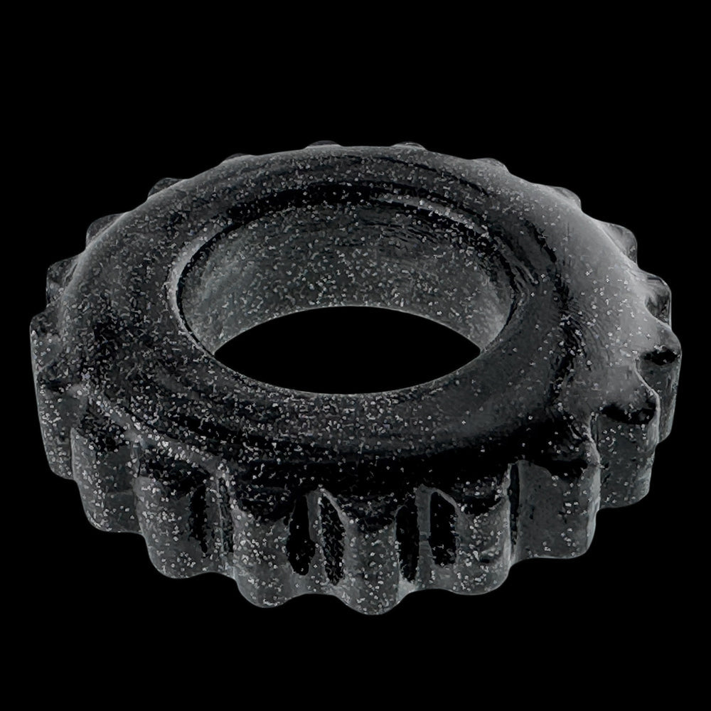 Oxballs Plushy Single Ring - Black Mica