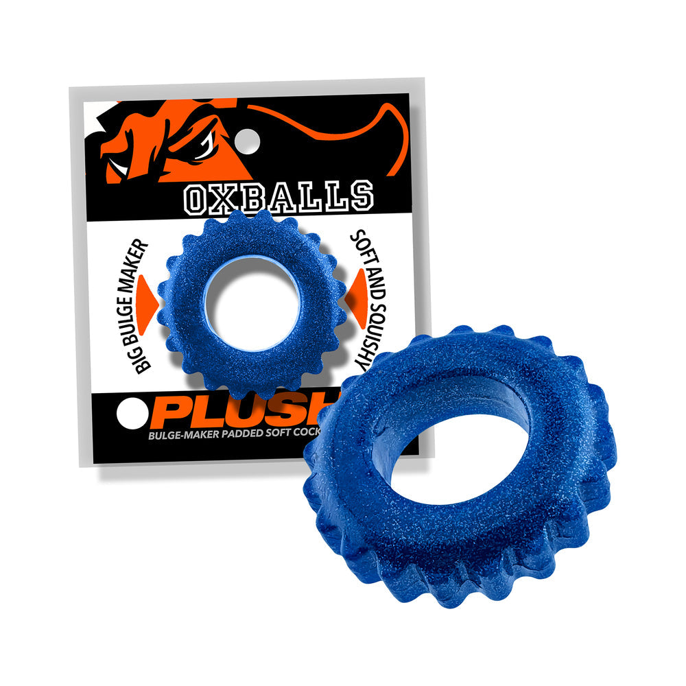 Oxballs Plushy Single Ring - Blue Fire