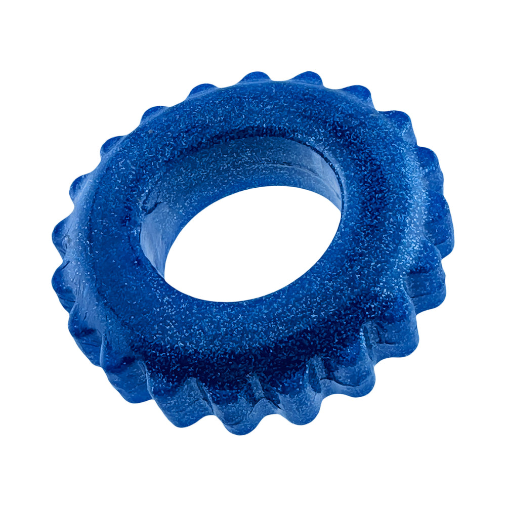 Oxballs Plushy Single Ring - Blue Fire