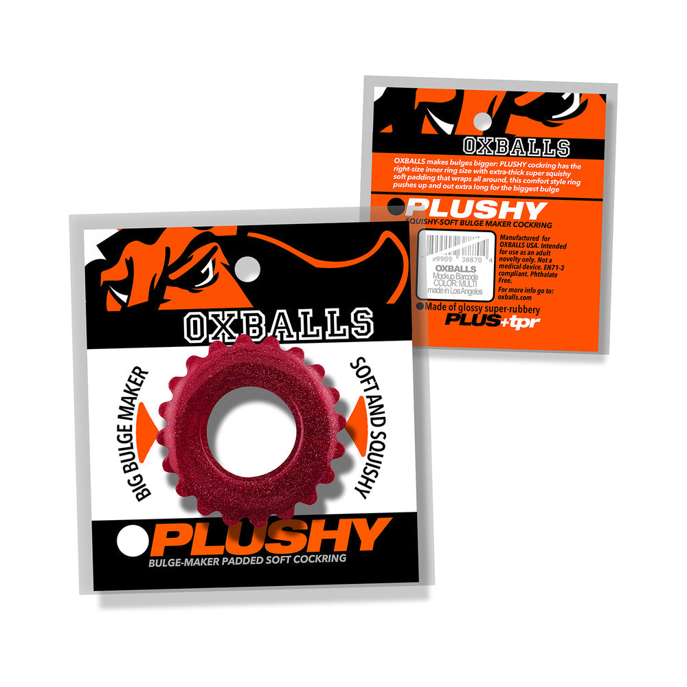 Oxballs Plushy Single Ring - Cherry Lips