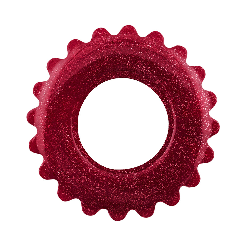 Oxballs Plushy Single Ring - Cherry Lips