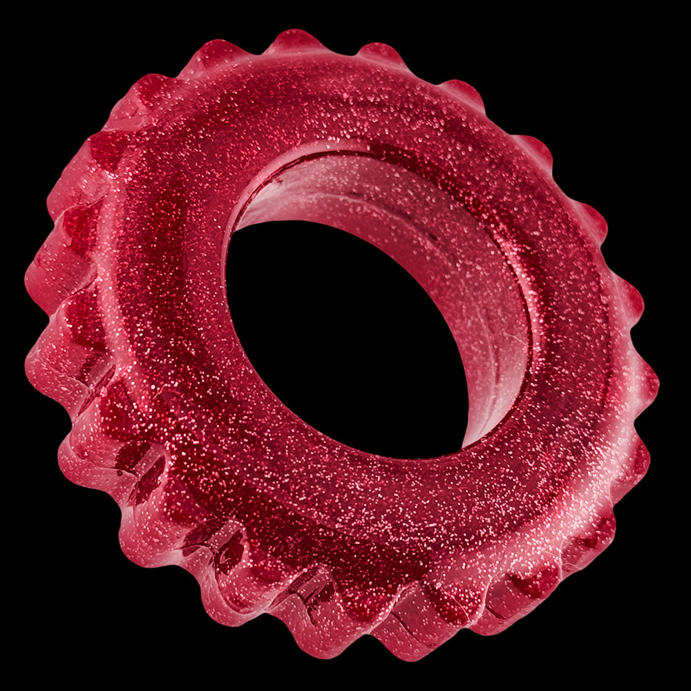 Oxballs Plushy Single Ring - Cherry Lips