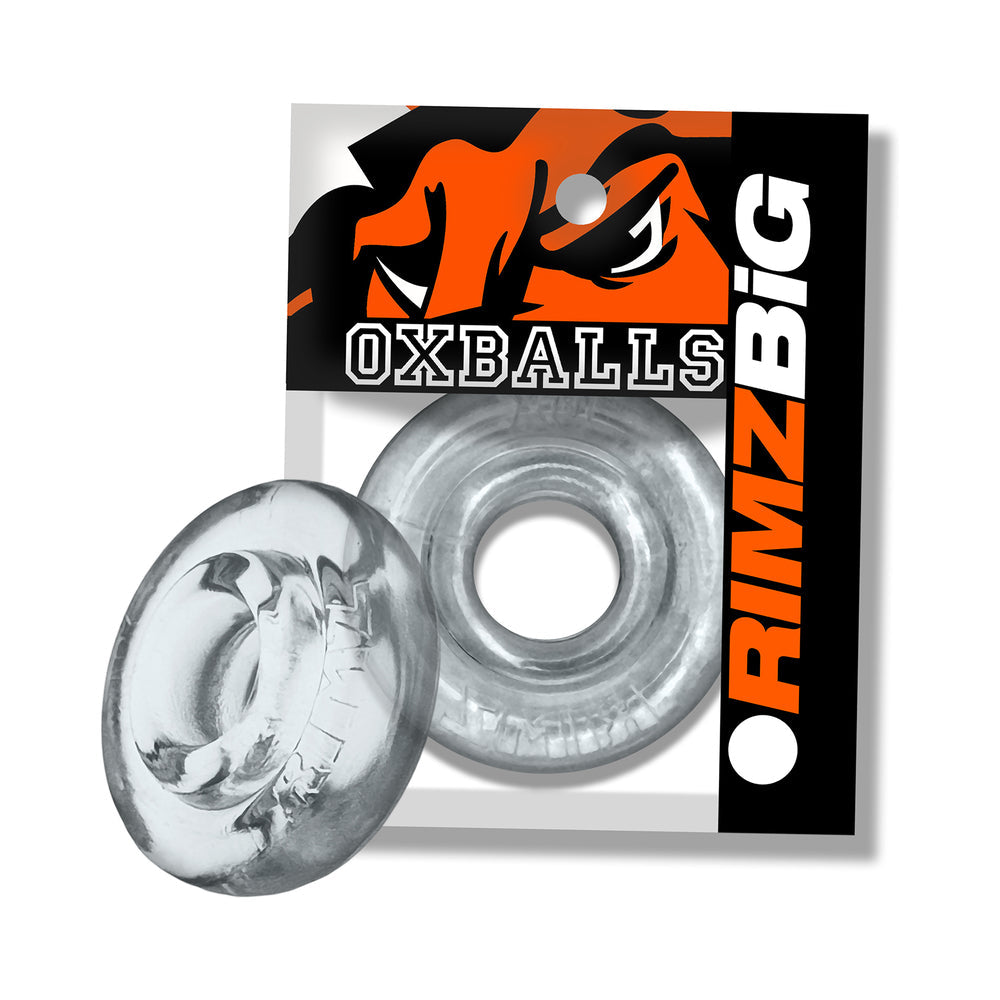 Oxballs Rimz Big Single Ring - Clear