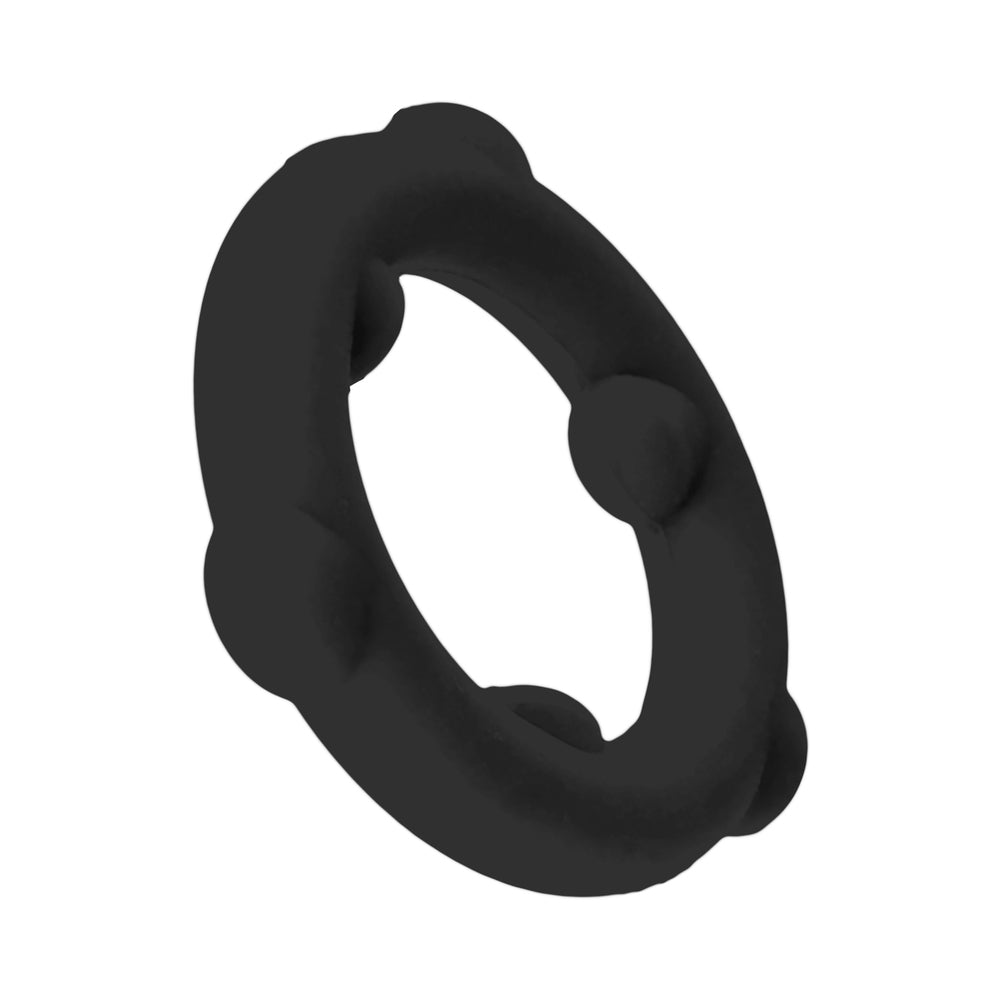 Oxballs Spinner Single Silicone Ring - Black