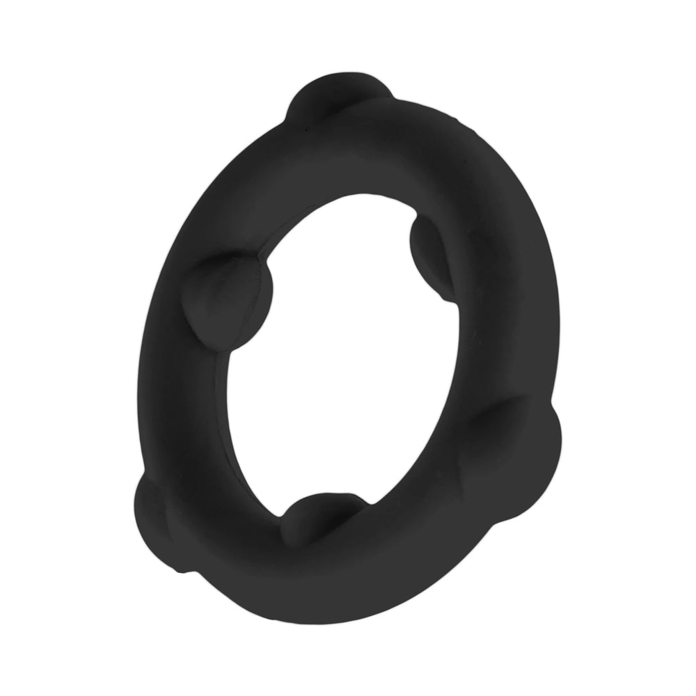 Oxballs Spinner Single Silicone Ring - Black