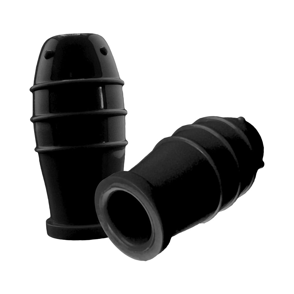 Oxballs Lankyz Silicone Nip Suckers - Black