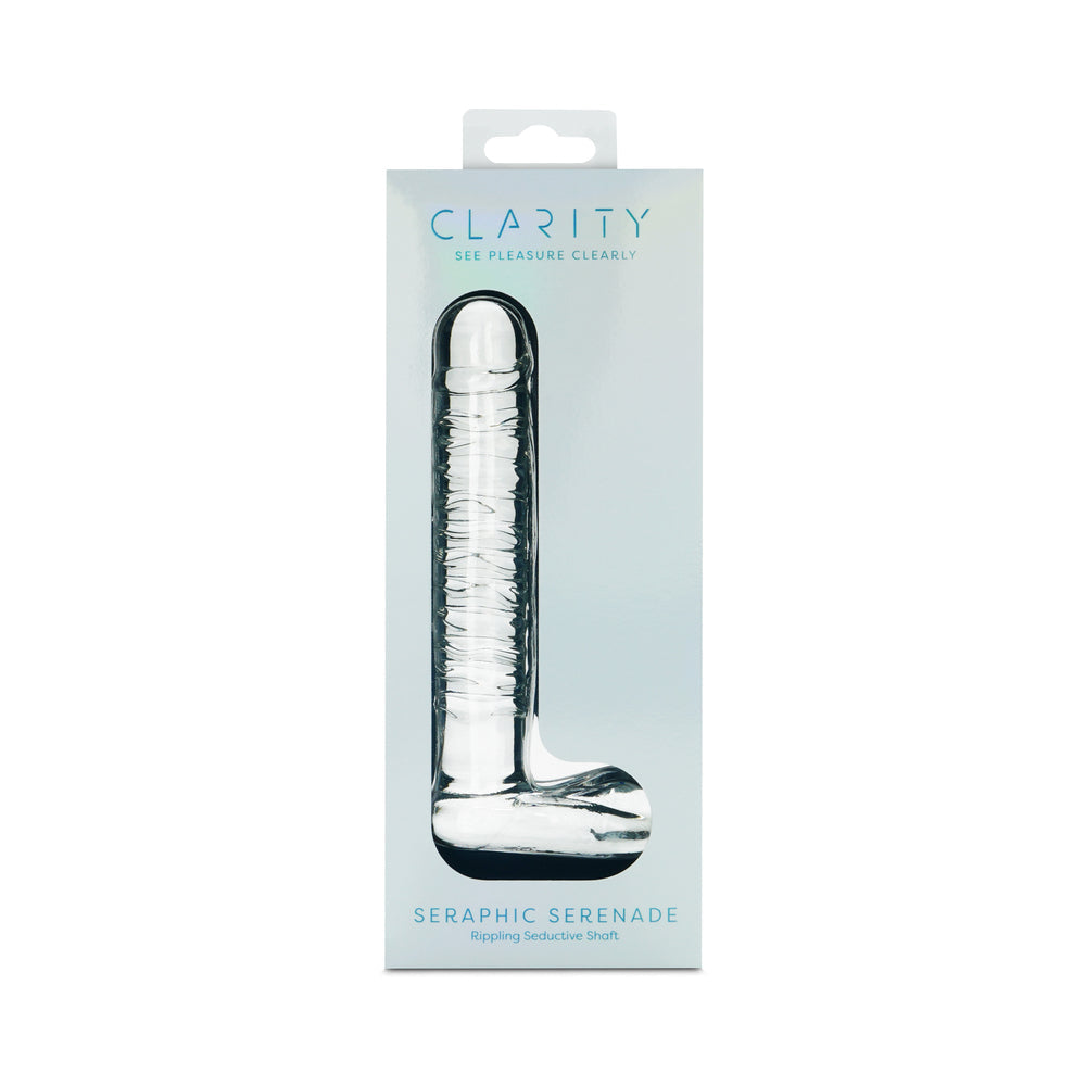 Clarity Glass Dildo Seraphic Serenade
