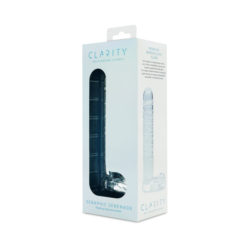 Clarity Glass Dildo Seraphic Serenade