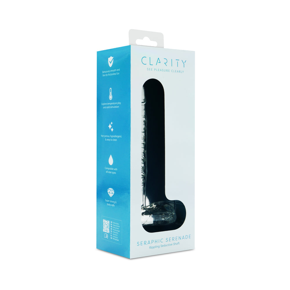 Clarity Glass Dildo Seraphic Serenade