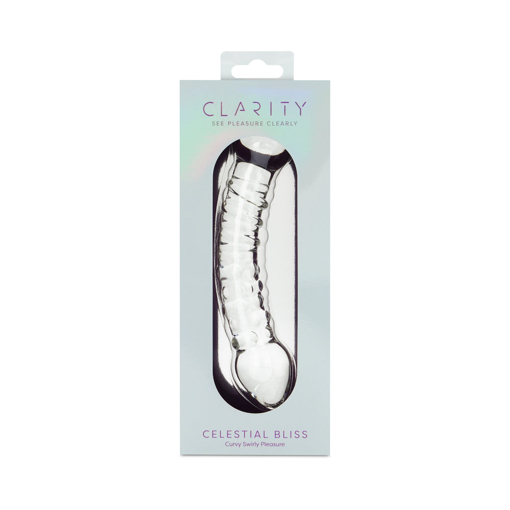Clarity Glass Dildo - Celestial Bliss
