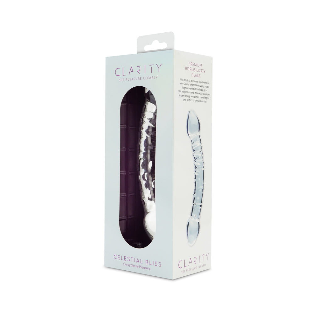 Clarity Glass Dildo - Celestial Bliss