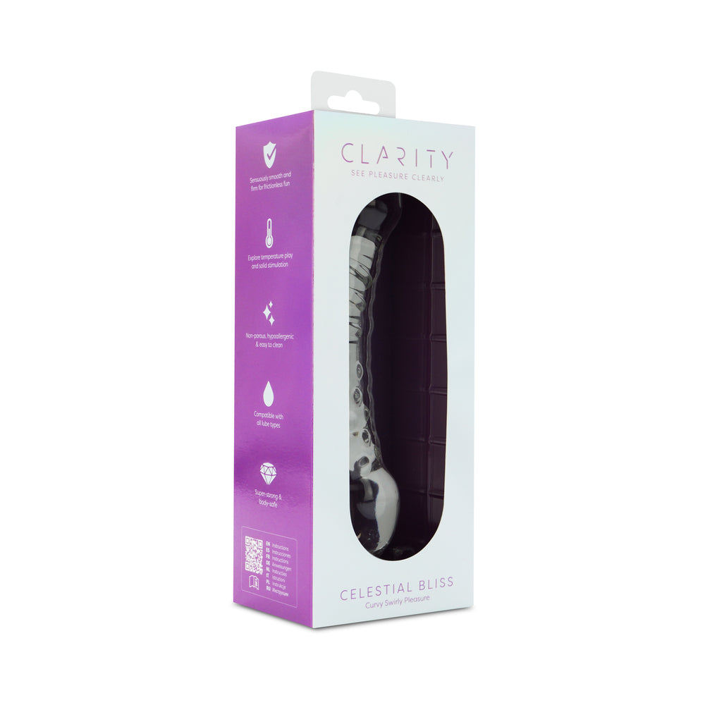 Clarity Glass Dildo - Celestial Bliss