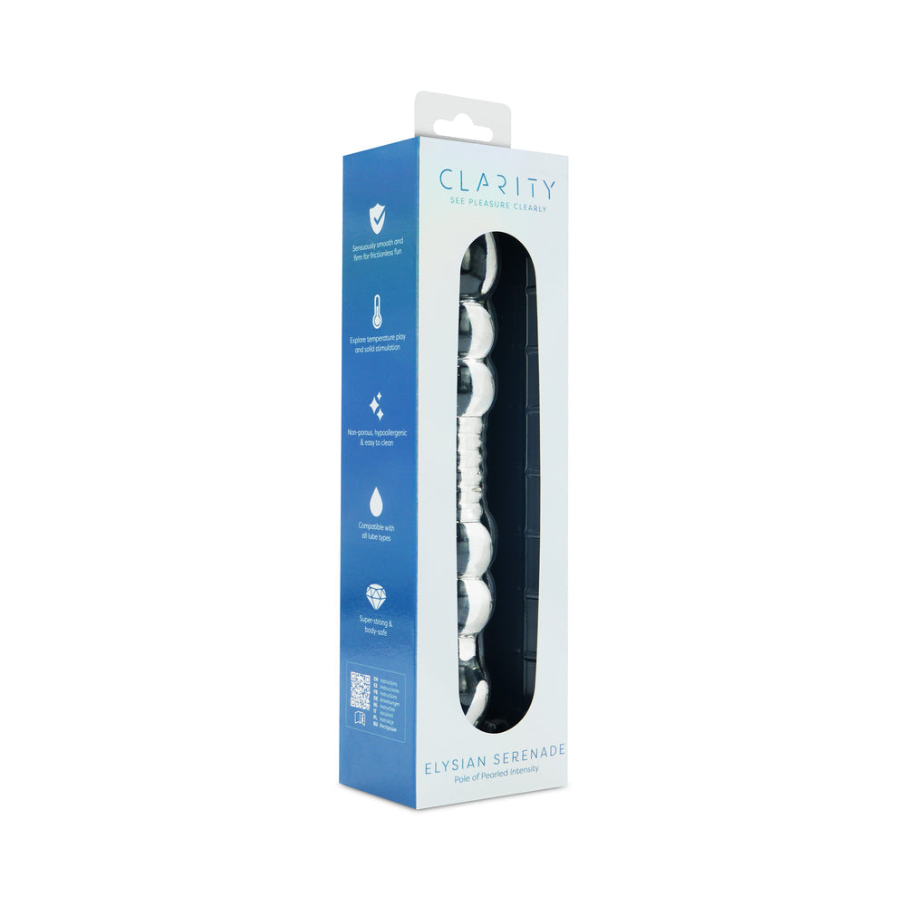 Clarity Glass Dildo Elysian Serenade