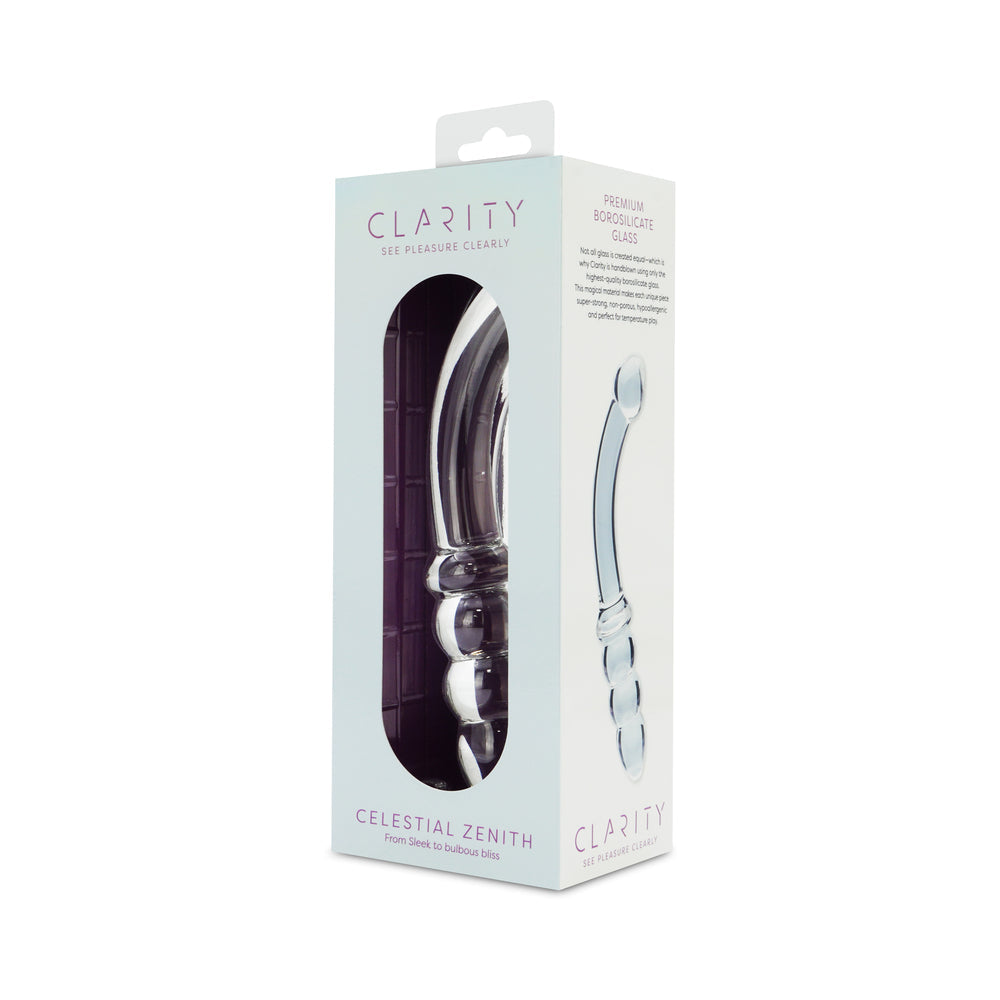 Clarity Glass Dildo - Celestial Zenith