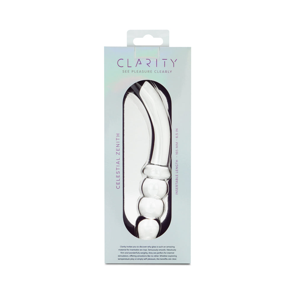 Clarity Glass Dildo - Celestial Zenith