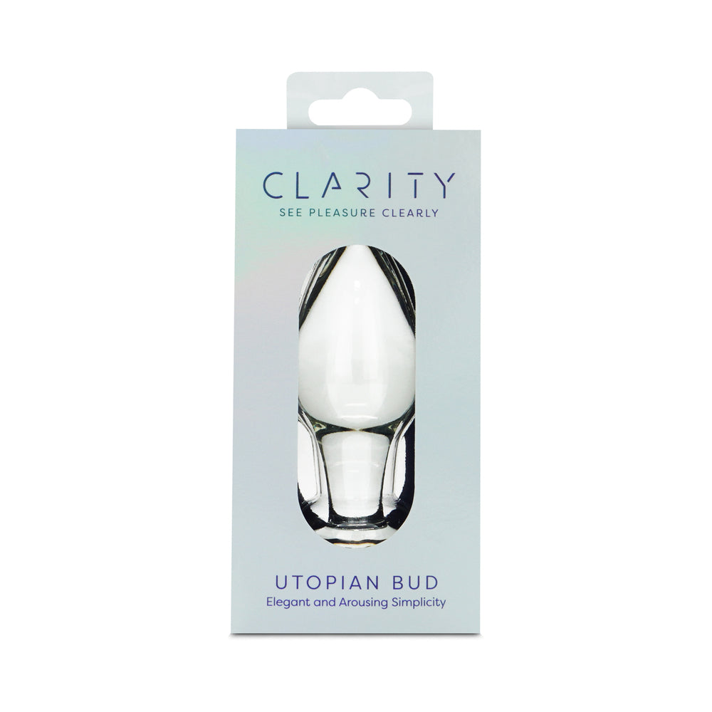 Clarity Glass Dildo - Utopian Bud