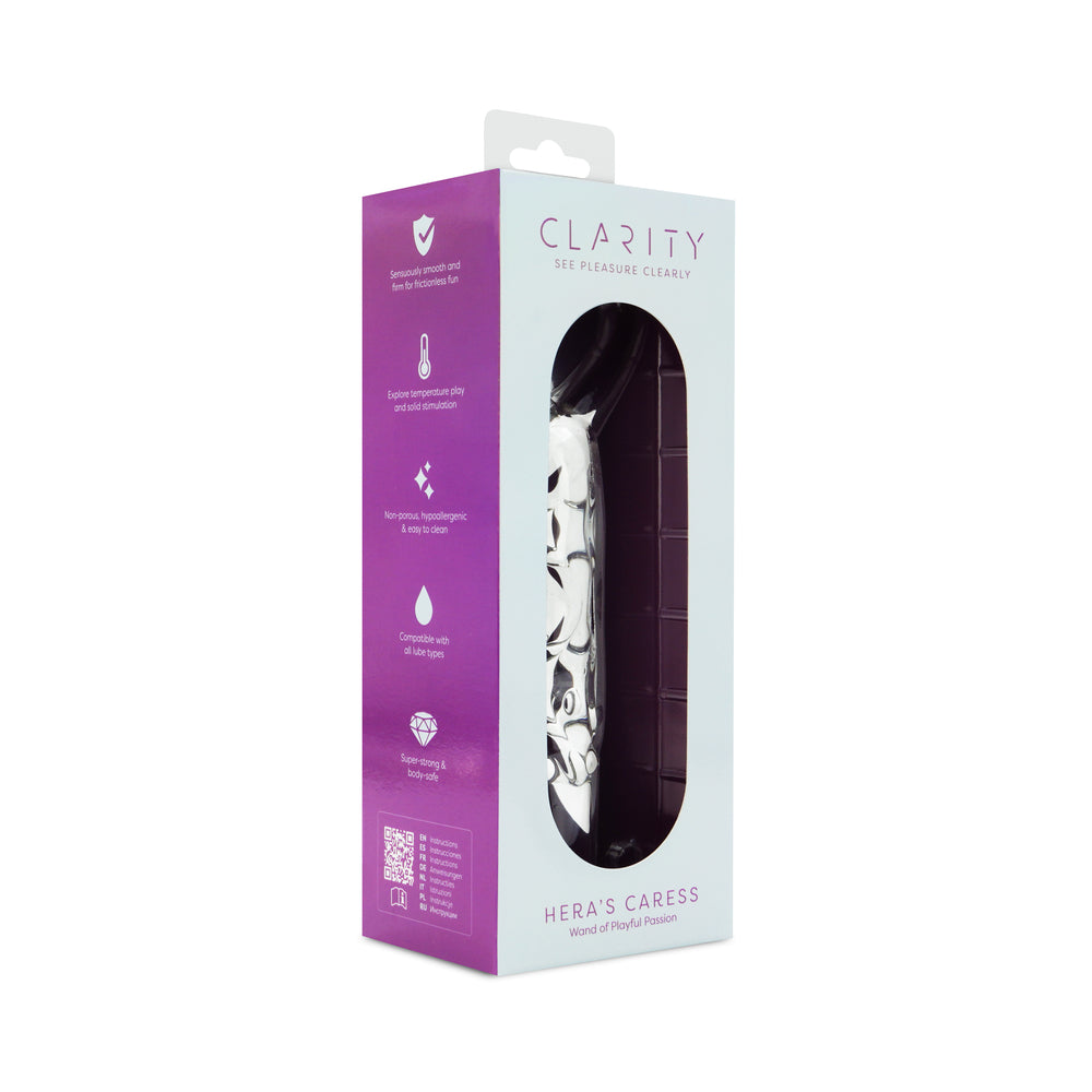 Clarity Glass Dildo Hera's Caress