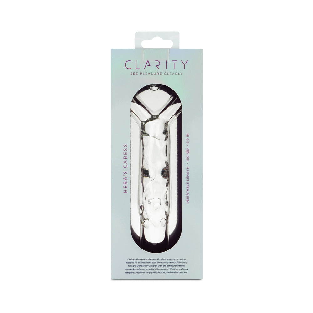 Clarity Glass Dildo Hera's Caress