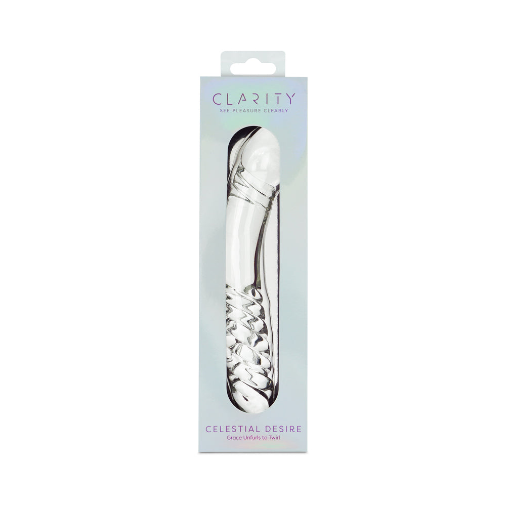 Clarity Glass Dildo Celestial Desire