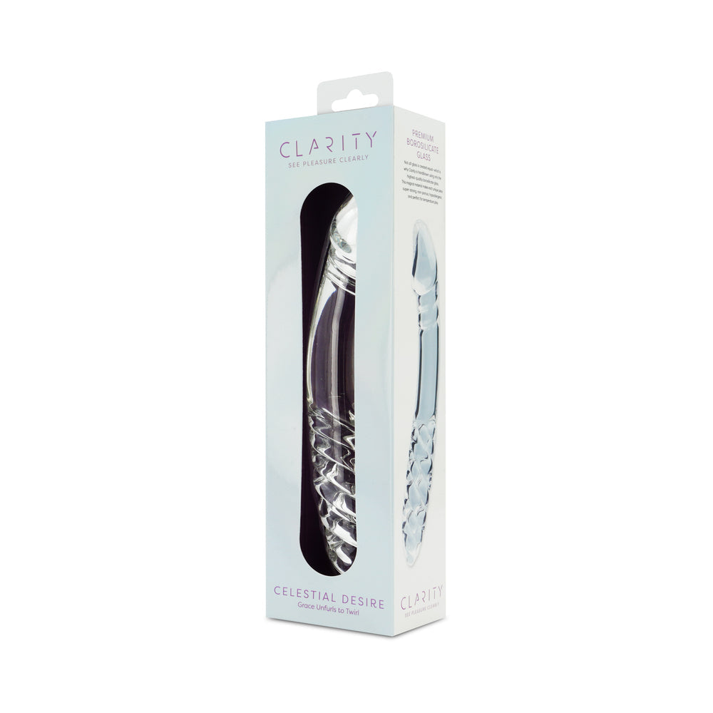 Clarity Glass Dildo Celestial Desire