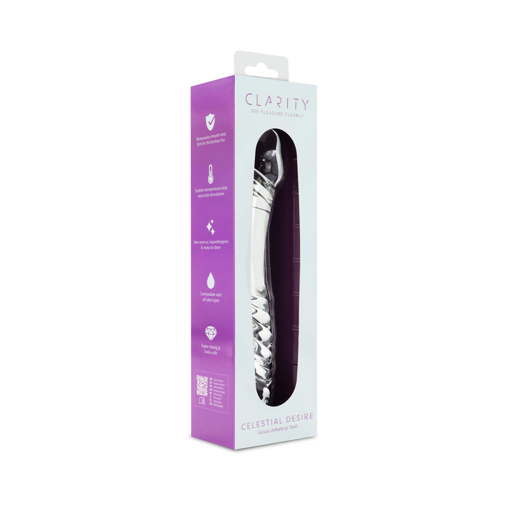 Clarity Glass Dildo Celestial Desire