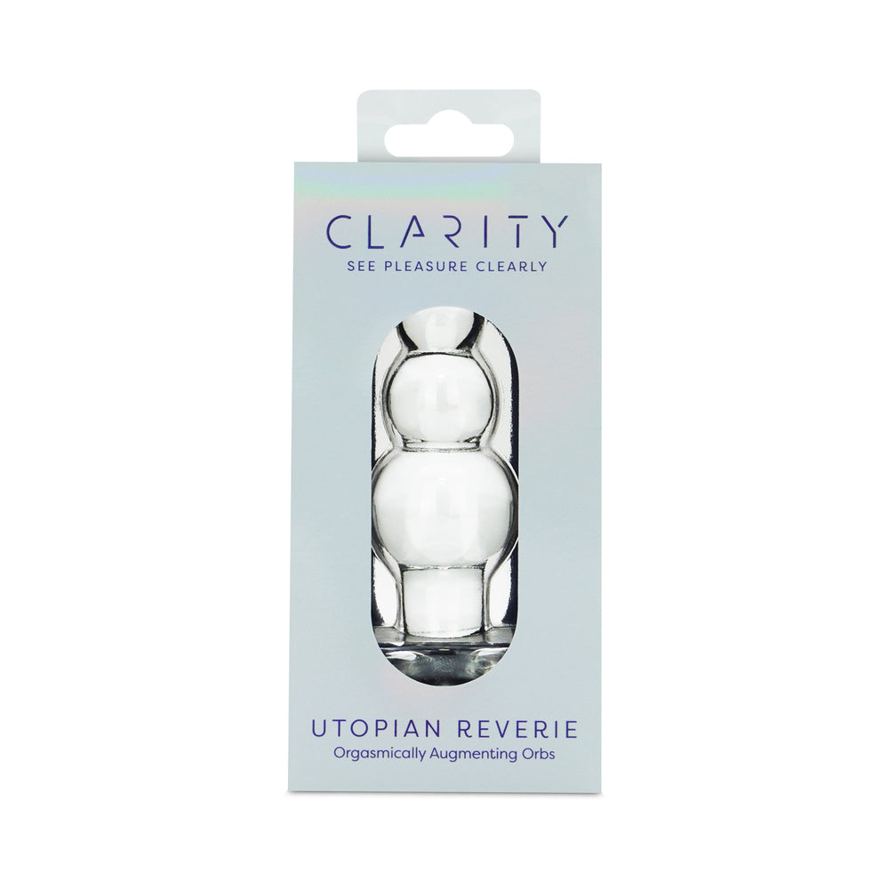 Clarity Glass Dildo - Utopian Reverie