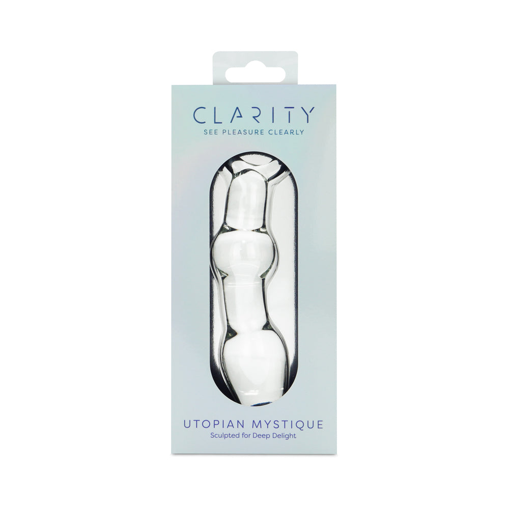 Clarity Glass Dildo - Utopian Mystique