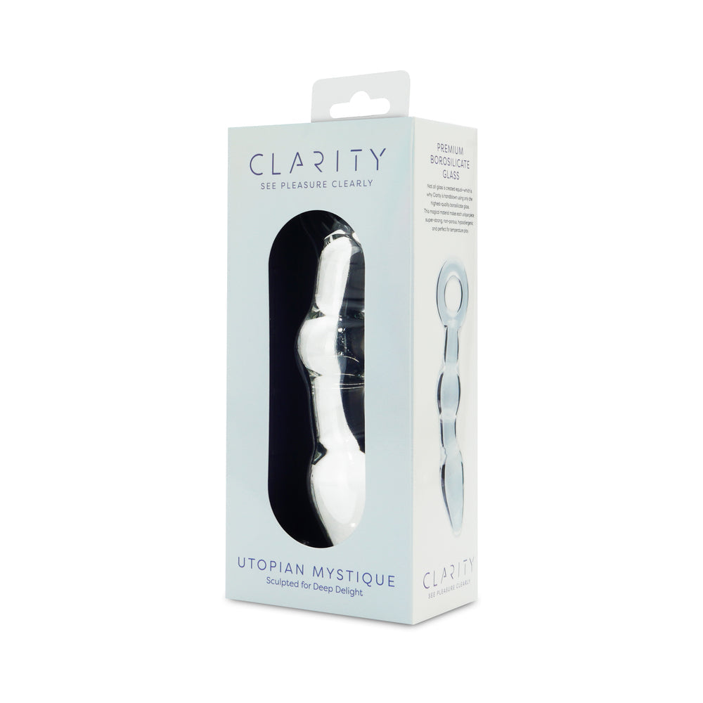 Clarity Glass Dildo - Utopian Mystique