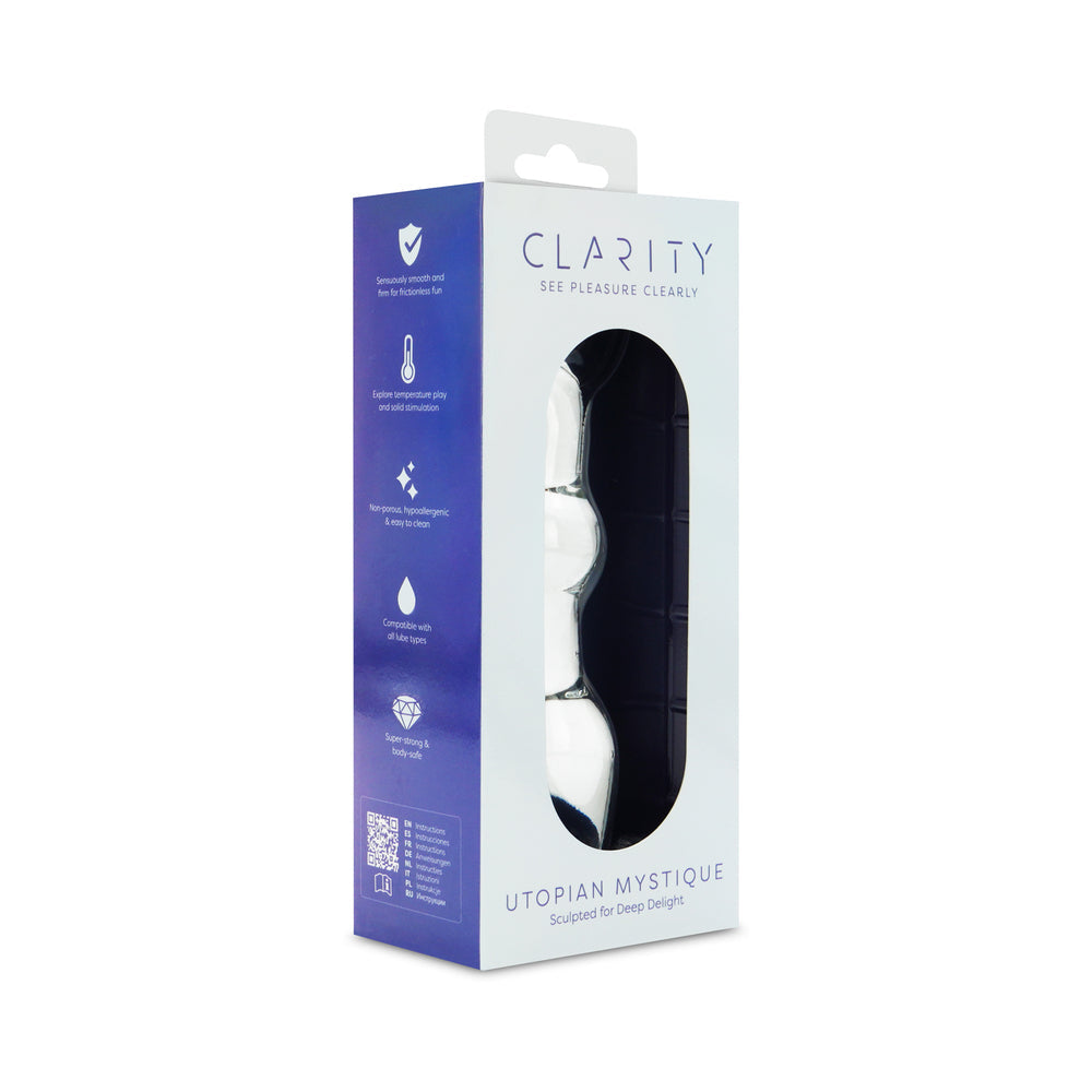 Clarity Glass Dildo - Utopian Mystique