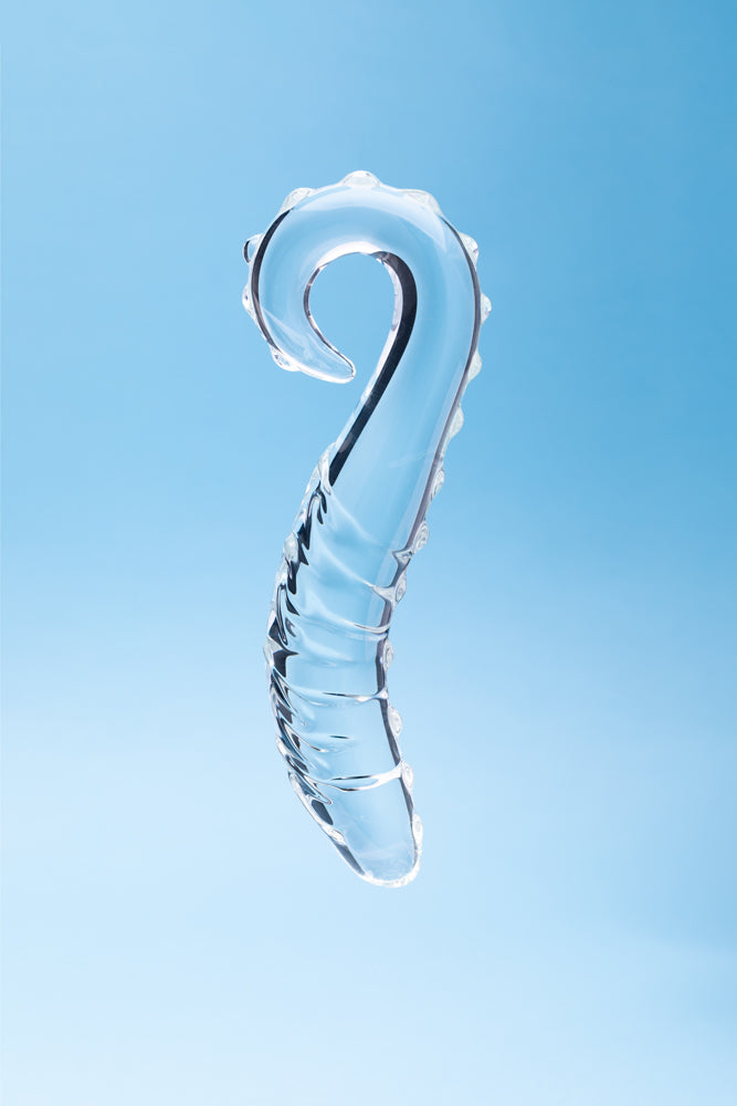 Clarity Glass Dildo Hera's Tempest