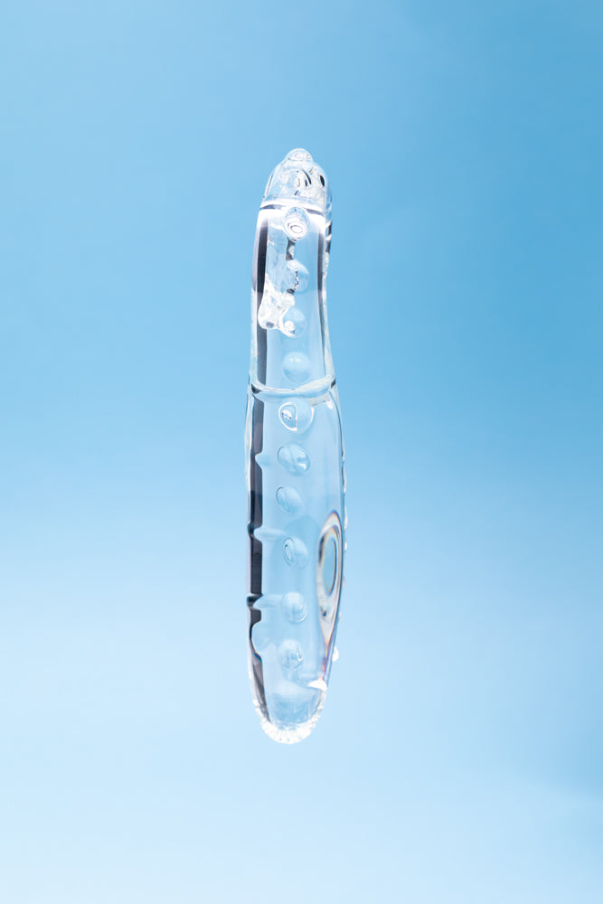 Clarity Glass Dildo Hera's Tempest