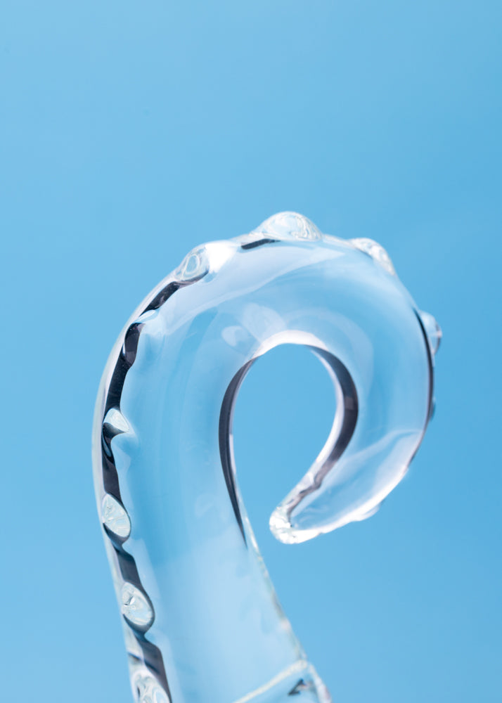 Clarity Glass Dildo Hera's Tempest