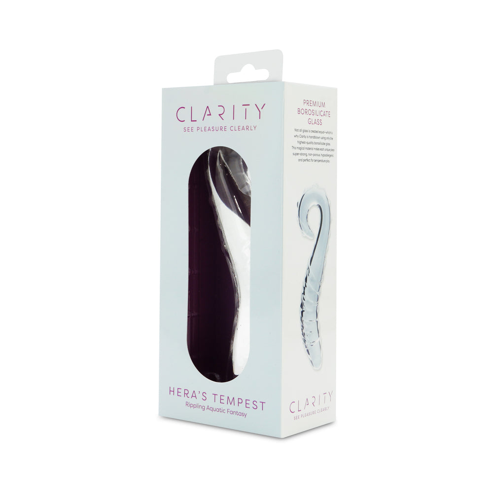Clarity Glass Dildo Hera's Tempest