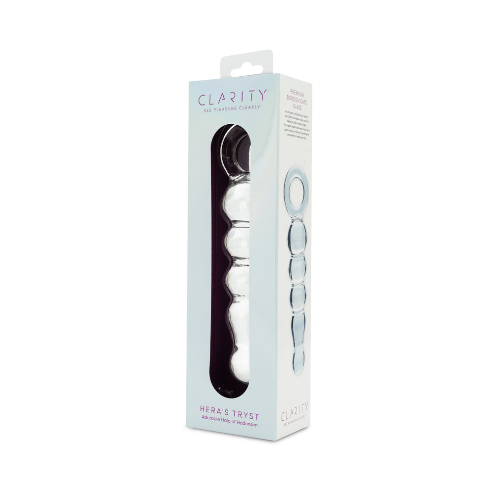 Clarity Glass Dildo - Hera's Tryst