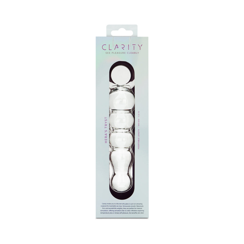 Clarity Glass Dildo - Hera's Tryst