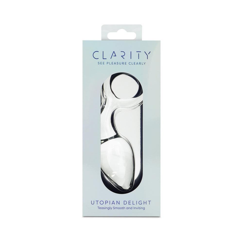 Clarity Glass Dildo - Utopian Delight