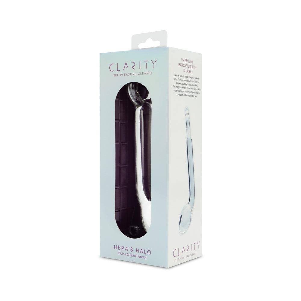 Clarity Glass Dildo Hera's Halo